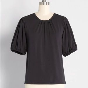 MODCLOTH Daily Dream Puff Sleeve Tee